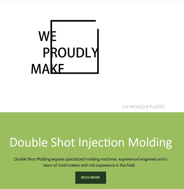 Double Shot Injection Molding