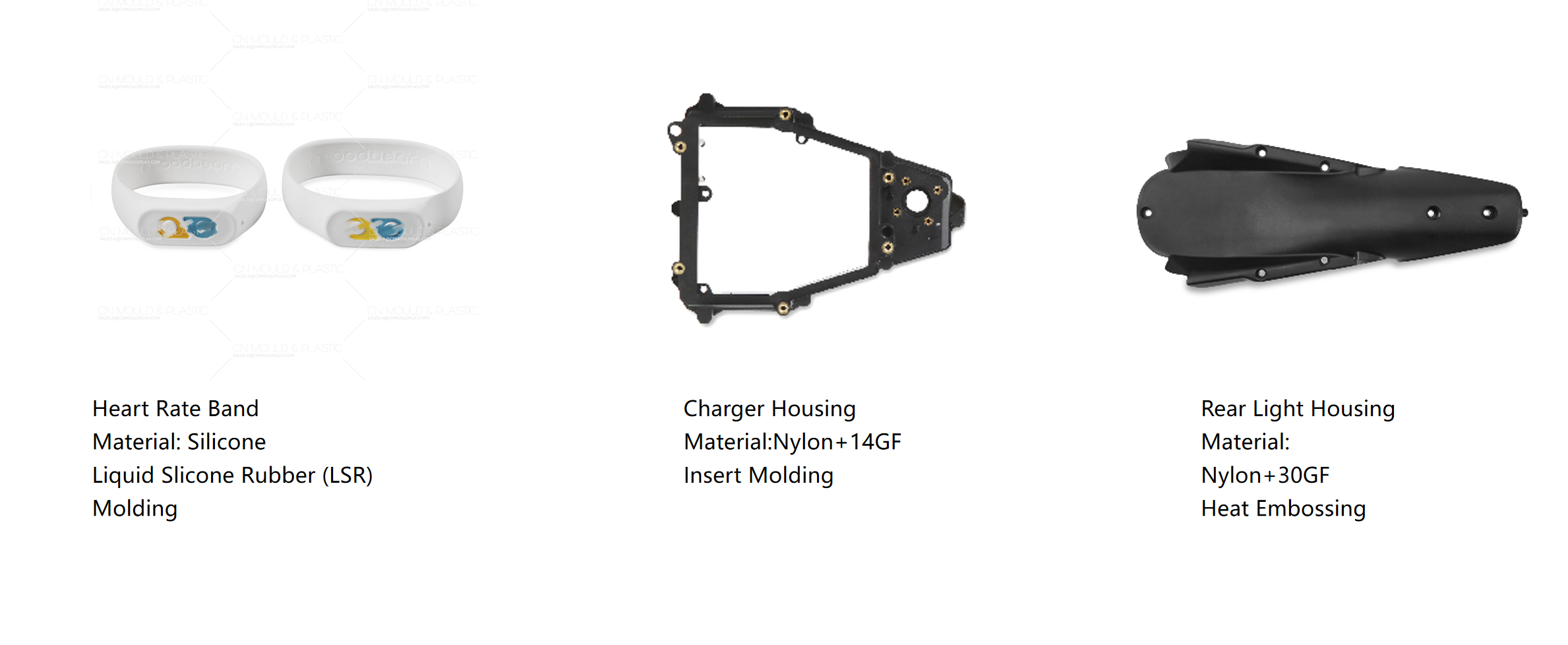 Multi-Component Molding Samples